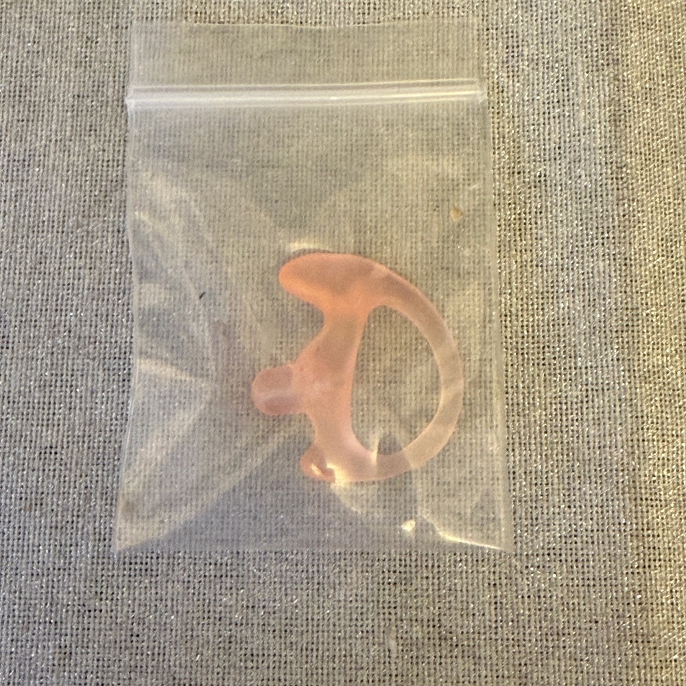 Ear Tip Molds Left Ear Medium Size for set surveillance FILMPRO headsets